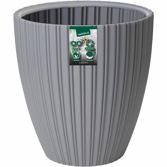 Maceta Garden ID Fancy Gris Polietileno 40 x 42 cm 3 Maceta Garden ID Fancy Gris Polietileno 40 x 42 cm 3