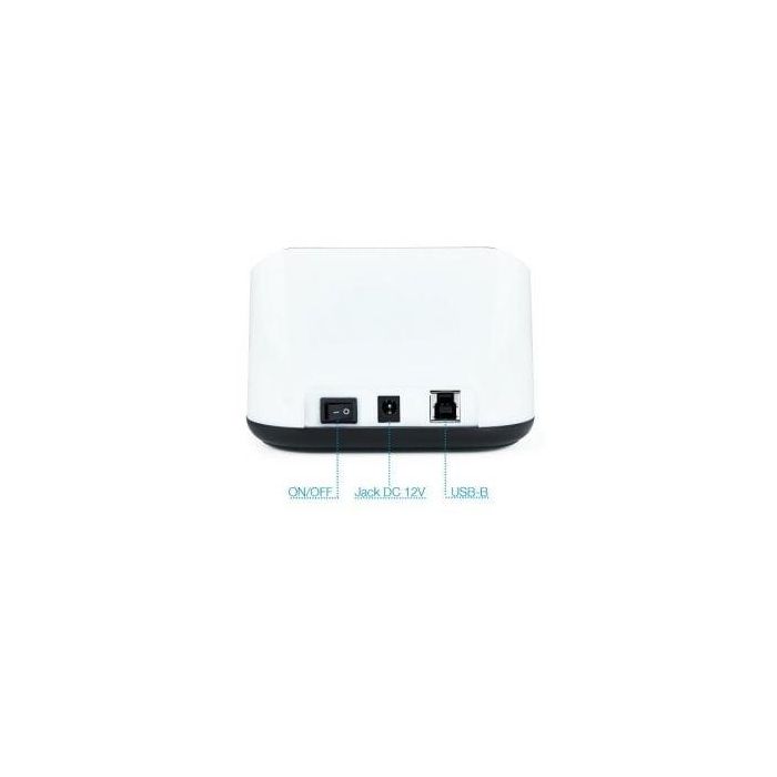 Docking Station para Discos Duros TooQ TQDS-802BW 1