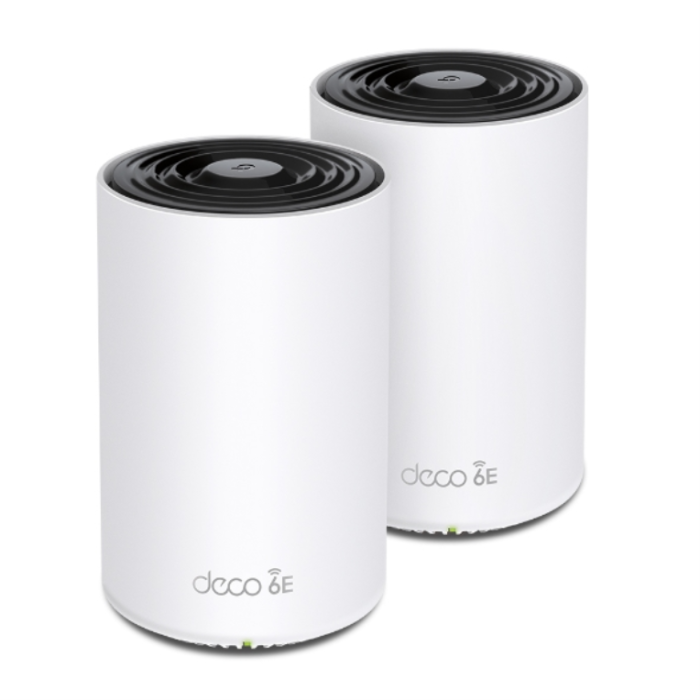 TP-Link Deco XE75 Sistema Wi-Fi Mesh Tribanda Wi-Fi 6E (802.11ax) Blanco, Cobertura 510m², 2 Unidades, 200 Dispositivos TP-Link Deco XE75 Sistema Wi-Fi Mesh Tribanda Wi-Fi 6E (802.11ax) Blanco, Cobertura 510m², 2 Unidades, 200 Dispositivos