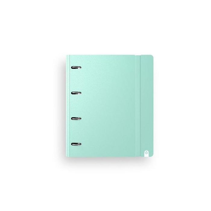 Carpebloc Carchivo Soft Pp Foam A4 4 An.Mixtas 35Mm Con Rec. 100 Hj. Cuadric.4X4 Menta