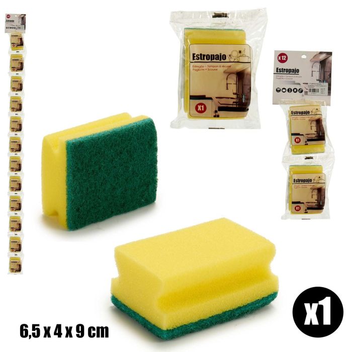 Estropajo Rectangular 6,5X9X4Cm Arte Regal (96 Unidades) 3 Estropajo Rectangular 6,5X9X4Cm Arte Regal (96 Unidades) 3