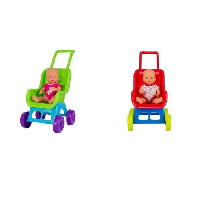 Vicam Silla con Muñeca de Vinilo 35 cm 2x1 - Modelos Surtidos 1