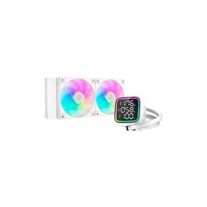 DeepCool LD240 WH AAAQQ90021 Refrigeración Líquida PC Todo en Uno - Ventilador 12 cm - Color Blanco
