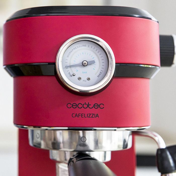Cafetera Express de Brazo Cecotec Cafelizzia 790 Shiny Pro 1,2 L 20 bar 1350W Rojo 1,2 L 3 Cafetera Express de Brazo Cecotec Cafelizzia 790 Shiny Pro 1,2 L 20 bar 1350W Rojo 1,2 L 3