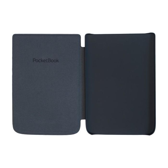 Pocketbook HPUC-632-B-S - Funda Folio de cuero PU para e-reader, Negro, compatible con Basic Lux 2, Touch Lux 4, Touch HD 3 2