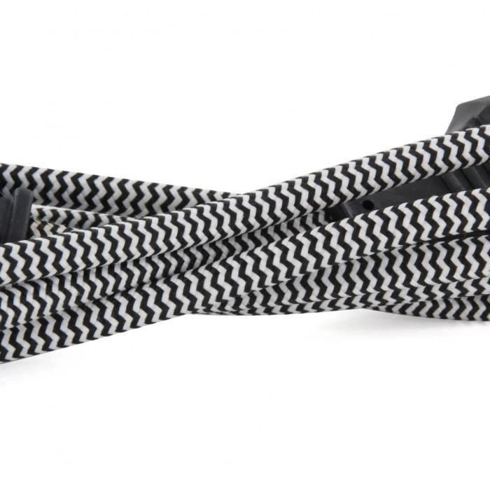 Chacon Black/White Textil Extension 6a - 1.5m negro negro 3 Chacon Black/White Textil Extension 6a - 1.5m negro negro 3