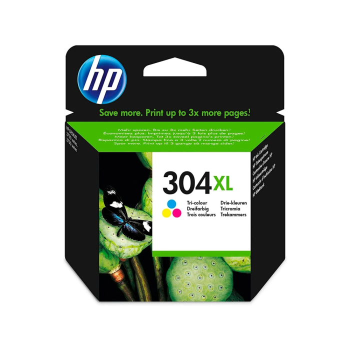 HP DeskJet 3720 / Envy 5030 Cartucho HP nº304XL Negro 1
