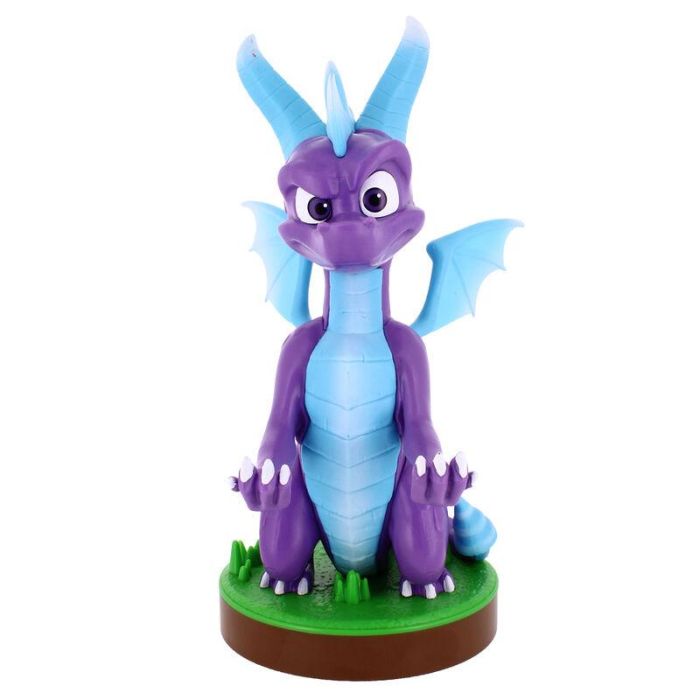Cable Guy Soporte Figura Spyro the Dragon 21cm para Mandos PlayStation, Xbox y Móviles