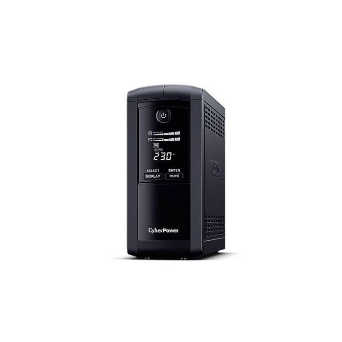 SAI Línea Interactiva Cyberpower VP1000ELCD/ 1000VA-550W/ 4 Salidas/ Formato Torre SAI Línea Interactiva Cyberpower VP1000ELCD/ 1000VA-550W/ 4 Salidas/ Formato Torre