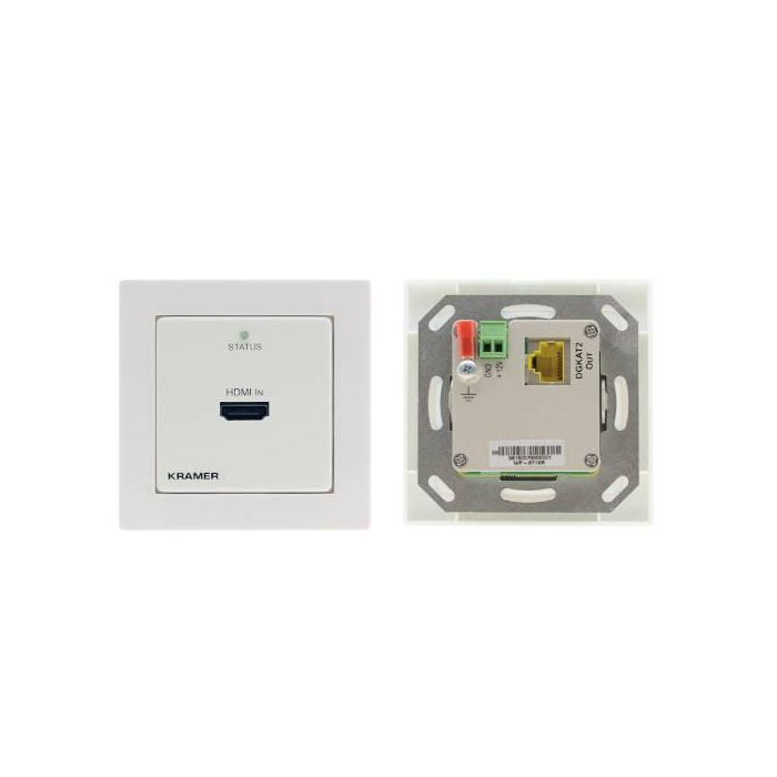 Kramer WP-871XR Transmisor Wall-Plate DGKat 2.0 para Señales 4K a 60Hz con HDR HDMI 2.0 y HDCP 2.2 Kramer WP-871XR Transmisor Wall-Plate DGKat 2.0 para Señales 4K a 60Hz con HDR HDMI 2.0 y HDCP 2.2