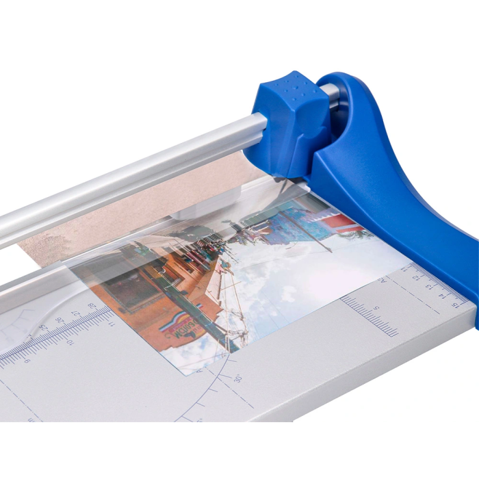 Q-connect Cizalla de Rodillo Metálica 44 cm con Base de Aluminio 6