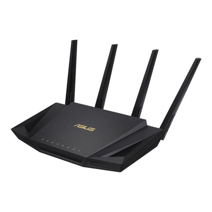 Asus RT-AX58U Router WiFi 6 (802.11ax) AX3000 Doble Banda MU-MIMO OFDMA AiProtection Pro AiMesh 2 Asus RT-AX58U Router WiFi 6 (802.11ax) AX3000 Doble Banda MU-MIMO OFDMA AiProtection Pro AiMesh 2