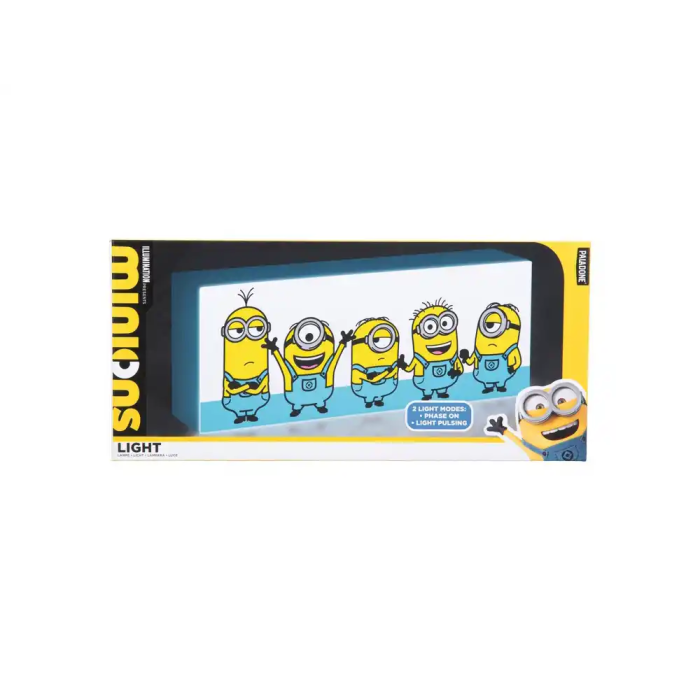 Paladone Lámpara Minions Character para Exhibir o Colgar con Cable USB o Pilas AAA 7