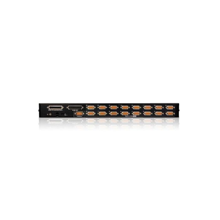 ATEN Switch KVM VGA PS/2-USB de 16 puertos con puerto para conexión en cadena y periféricos USB 1 ATEN Switch KVM VGA PS/2-USB de 16 puertos con puerto para conexión en cadena y periféricos USB 1