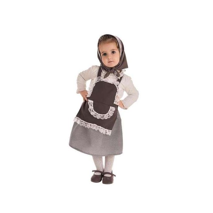 Creaciones Llopis Disfraz Infantil Castañera con Falda de Cuadros Talla 10-12 Años (11-13 años) Creaciones Llopis Disfraz Infantil Castañera con Falda de Cuadros Talla 10-12 Años (11-13 años)