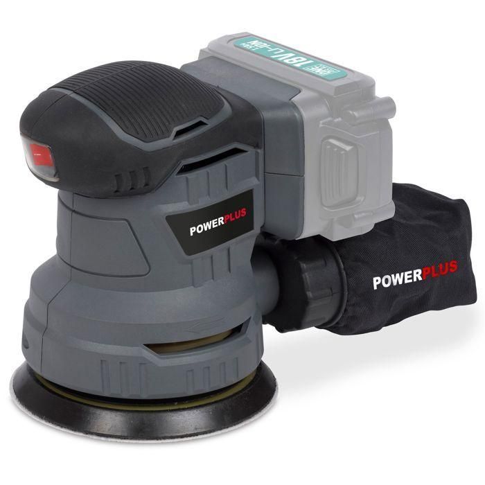 POWER PLUS POWEB4010 Lijadora rotativa 18v li-ion (sin cargador de batería)