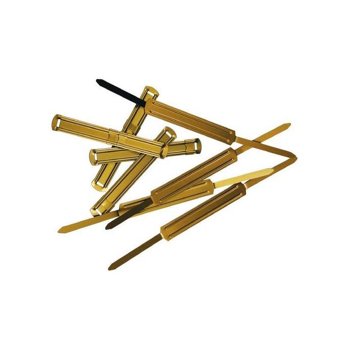 Fastener Office Club Metal Dorado (Caja De 50)