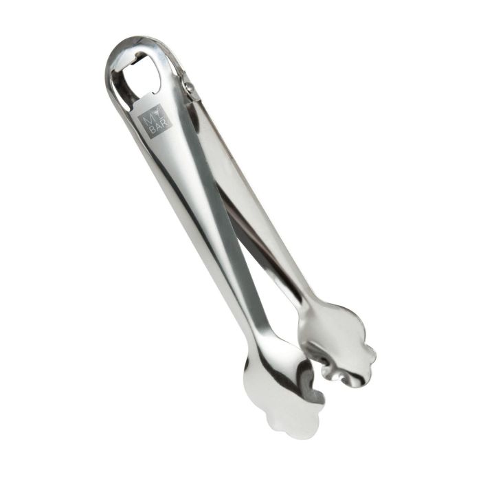 # -96- Pinza Hielo Muelle Inox Con Abridor My Bar (24 Unidades) 2 # -96- Pinza Hielo Muelle Inox Con Abridor My Bar (24 Unidades) 2