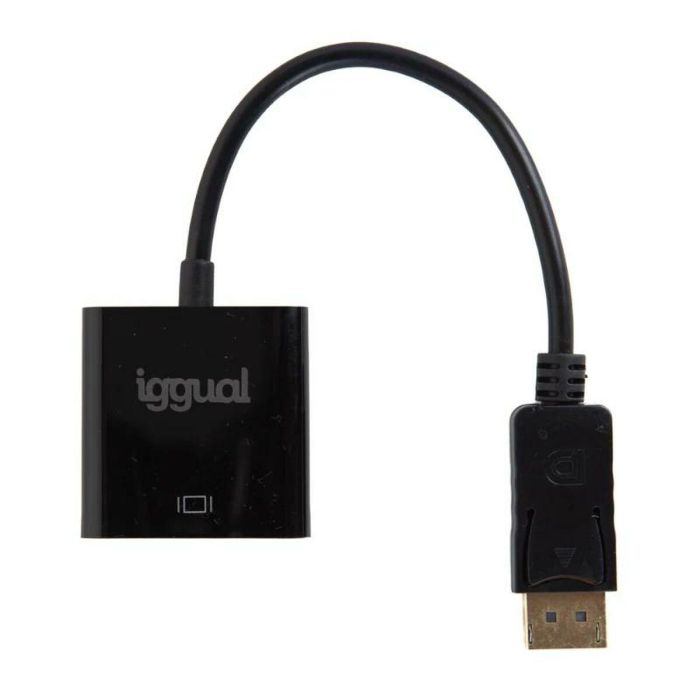 Adaptador DisplayPort a VGA iggual IGG319062 1 Adaptador DisplayPort a VGA iggual IGG319062 1