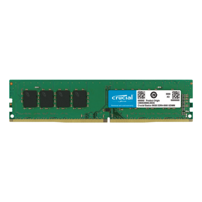 Crucial CB8GU3200 Módulo de Memoria RAM 4GB DDR4 3200 MT/s para PC/Servidor 288-pin DIMM