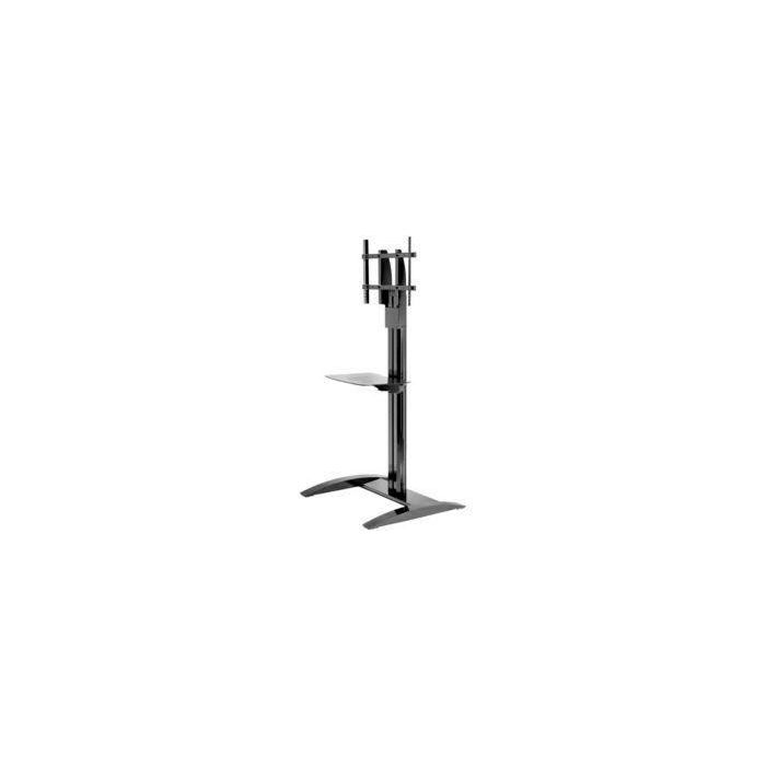 Peerless SmartMount Tempered Glass Shelf For Peerless-AV Carts or Stands 1