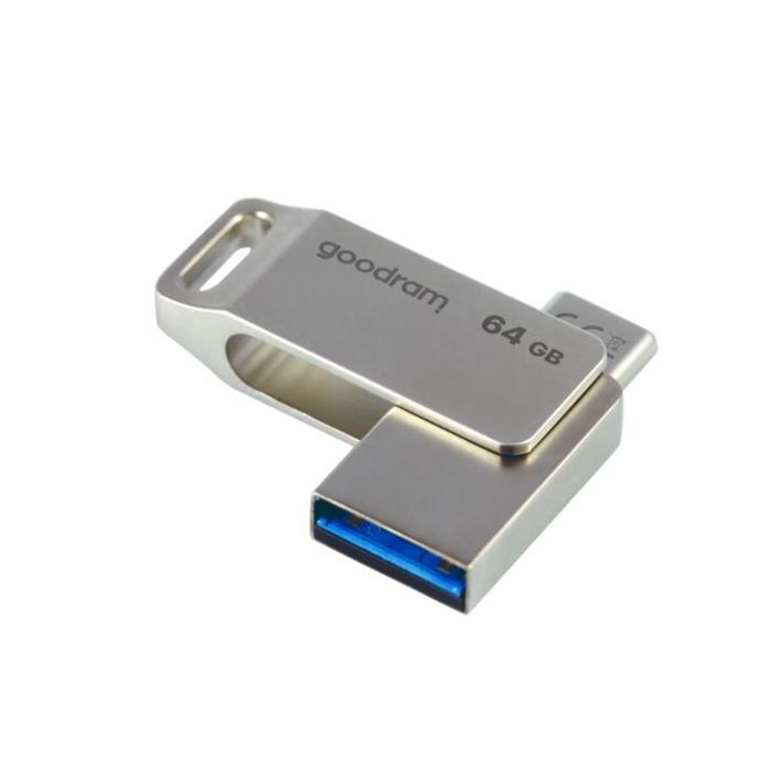 Memoria USB GoodRam ODA3-0640S0R11 Plateado 64 GB 1