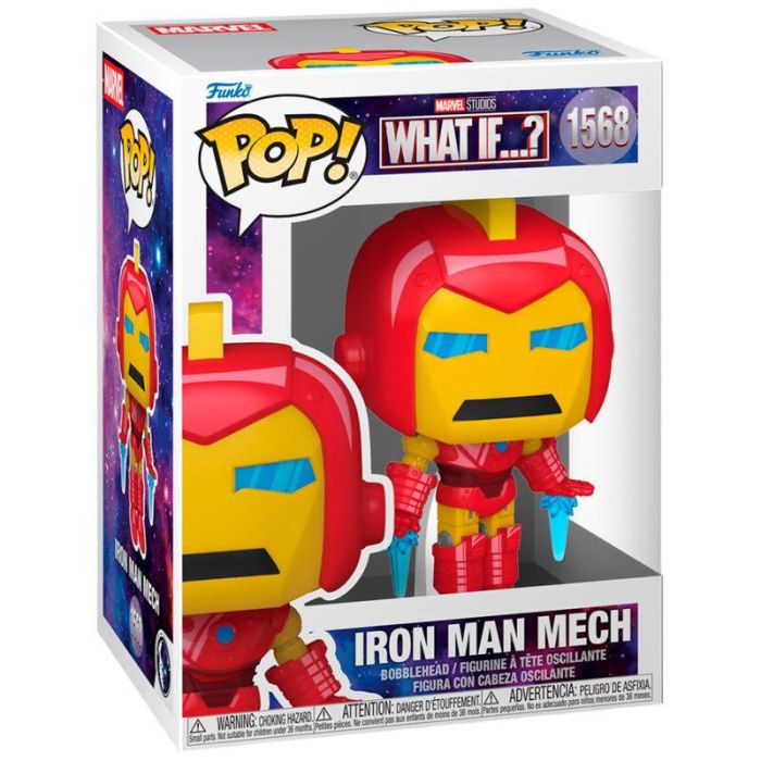 Figura POP Marvel What If..? Iron Man Mech 0 Figura POP Marvel What If..? Iron Man Mech 0
