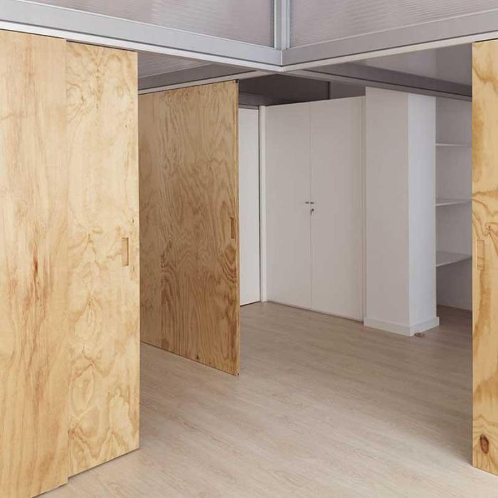 Klein SLID-150 Juego de Accesorios para Puertas Correderas de Madera Sujeción Superior Tradicional 2