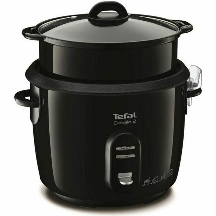 TEFAL RK103811 Olla arrocera clásica 2 - Negro TEFAL RK103811 Olla arrocera clásica 2 - Negro