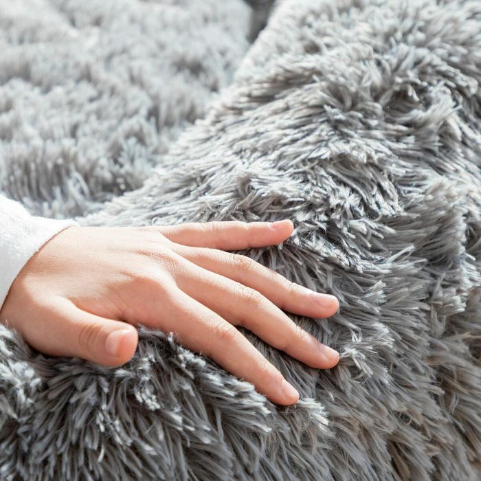 InnovaGood® Cama para perro Cloft, cama perro grande, tejido de poliéster, cama perros medianos antiestrés, Máxima relajación y 9
