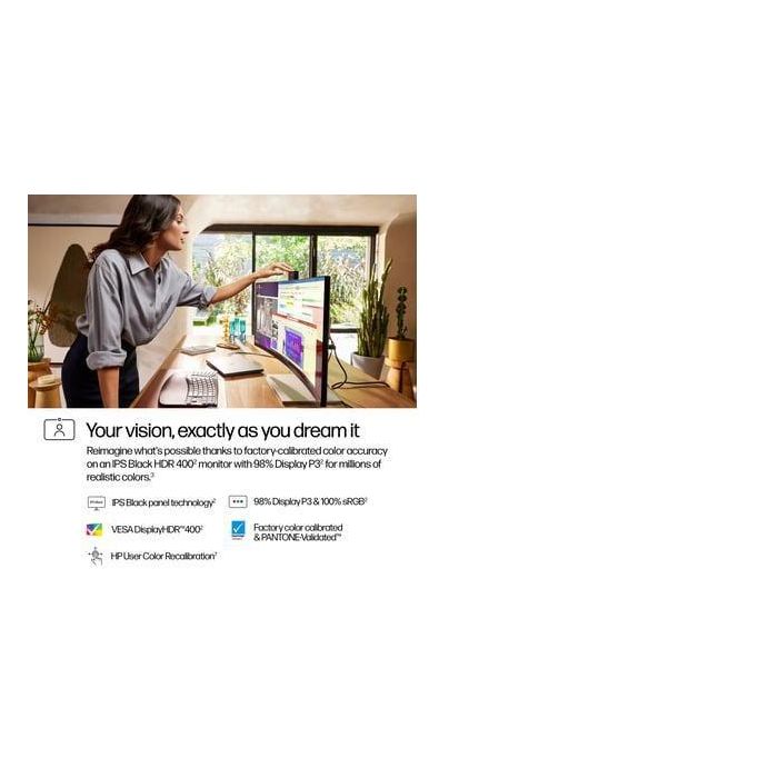 HP Series 7 Pro 34 inch WQHD Conferencing Monitor - 734pm 10 HP Series 7 Pro 34 inch WQHD Conferencing Monitor - 734pm 10