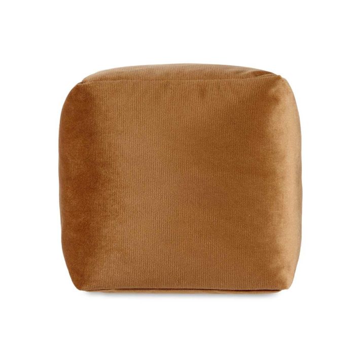 Puff Cuadrado Terciopelo 30X30Cm Beige Giftdecor (4 Unidades) 2 Puff Cuadrado Terciopelo 30X30Cm Beige Giftdecor (4 Unidades) 2