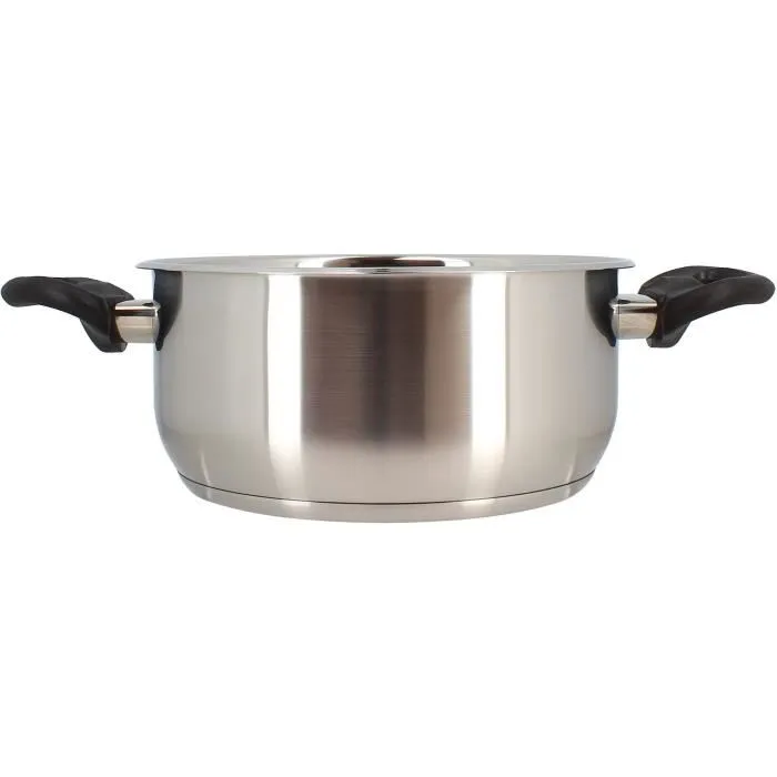 Menastyl MEN1725924322252 Horno Holandés 20 cm Acero Inoxidable Apto Inducción 5