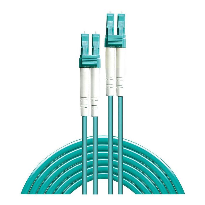 Lindy Cable Fibra Óptica LC-LC OM3 50/125 de 2m Multimodo para Conexiones de Alta Velocidad y Telecomunicaciones 1