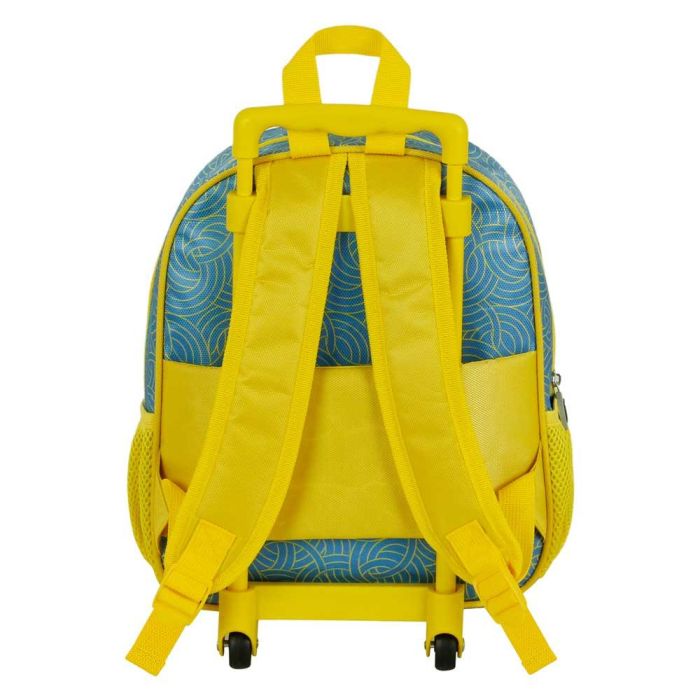 Naruto Mochila 3D con Ruedas Pequeña Peace Multicolor 3