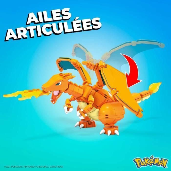 Juego de construcción Salameche Evolution - Mega Bloks - HFG06 - 313 piezas - Licencia Pokémon 4 Juego de construcción Salameche Evolution - Mega Bloks - HFG06 - 313 piezas - Licencia Pokémon 4