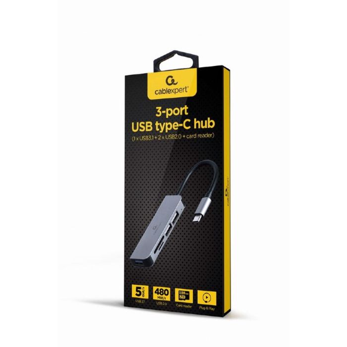 Hub USB GEMBIRD UHB-CM-CRU3P1U2P2-01 0 Hub USB GEMBIRD UHB-CM-CRU3P1U2P2-01 0
