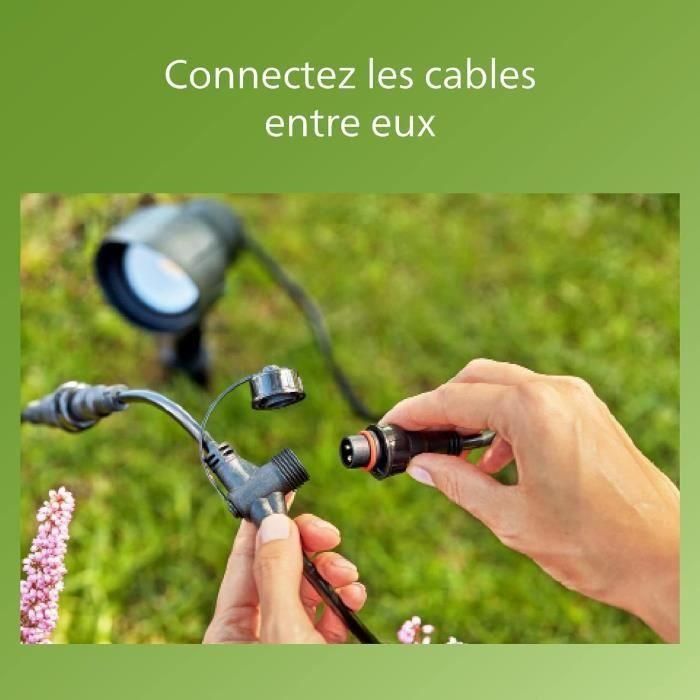 Pack de 3 focos de exterior PHILIPS GardenLink, 24W, 2700K, IP44 5 Pack de 3 focos de exterior PHILIPS GardenLink, 24W, 2700K, IP44 5