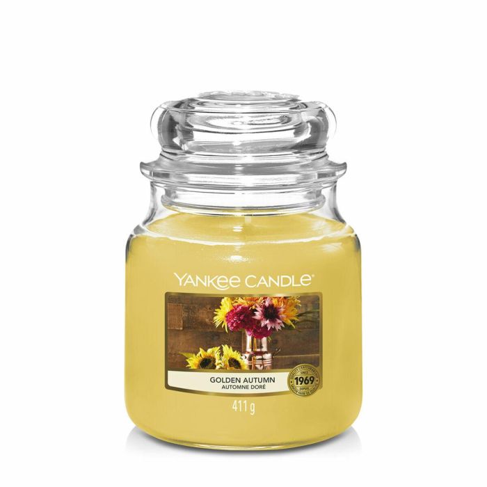 Yankee Candle Vela Aromática Clásica Tarro Mediano Golden Autumn 411 gr Yankee Candle Vela Aromática Clásica Tarro Mediano Golden Autumn 411 gr