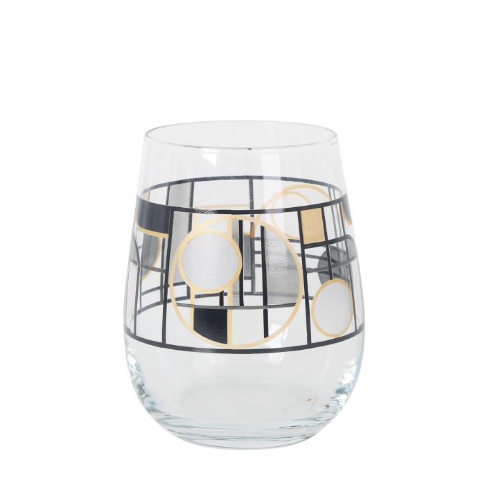 Set de 4 Vasos Gaia Abstract 360 cc - LAV (6 Cajas) 4 Set de 4 Vasos Gaia Abstract 360 cc - LAV (6 Cajas) 4