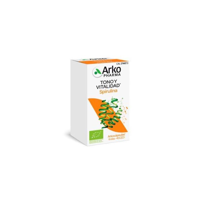 Spirulina 45Arkocapsulas. Bio Spirulina 45Arkocapsulas. Bio