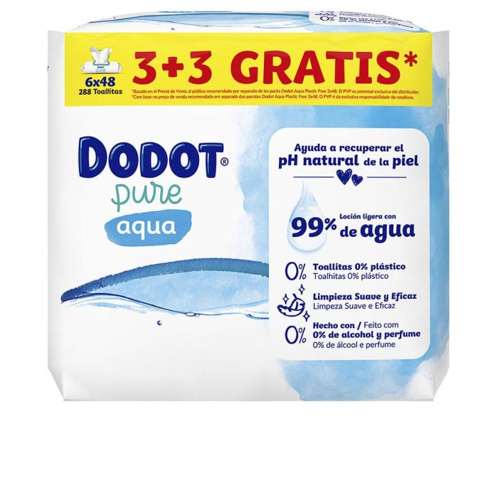 Set de higiene Dodot DODOT PURE 0 Set de higiene Dodot DODOT PURE 0