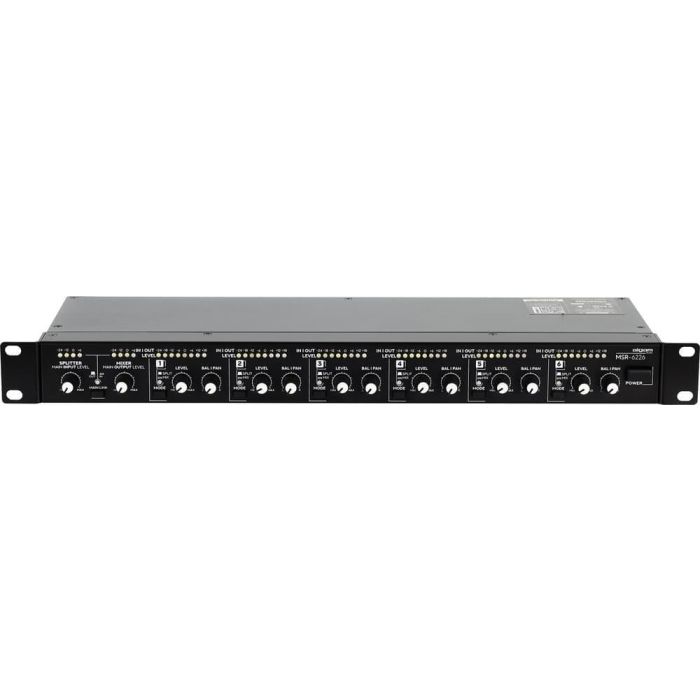 Mezclador/Splitter 6 En 2 Rackeable Mezclador/Splitter 6 En 2 Rackeable