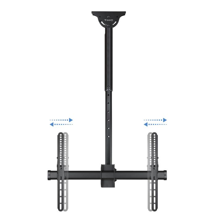 TooQ LPCE1170TSLI-B Soporte Techo TV Giratorio Inclinable Nivelable 37-70" VESA 200x200-600x400 50kg Techos Inclinados Negro 4 TooQ LPCE1170TSLI-B Soporte Techo TV Giratorio Inclinable Nivelable 37-70" VESA 200x200-600x400 50kg Techos Inclinados Negro 4