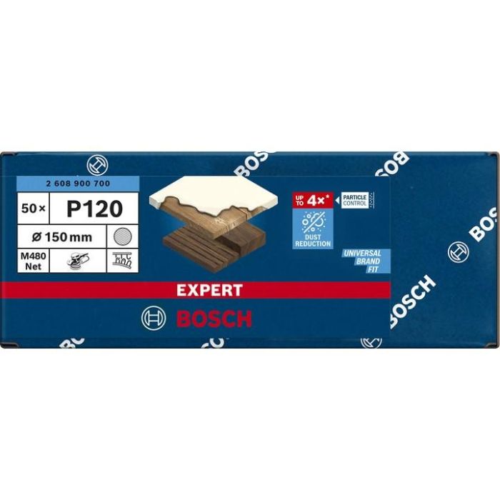 Bosch EXPERT Netzschleifscheibe M480.150mm.K120. 50x 2
