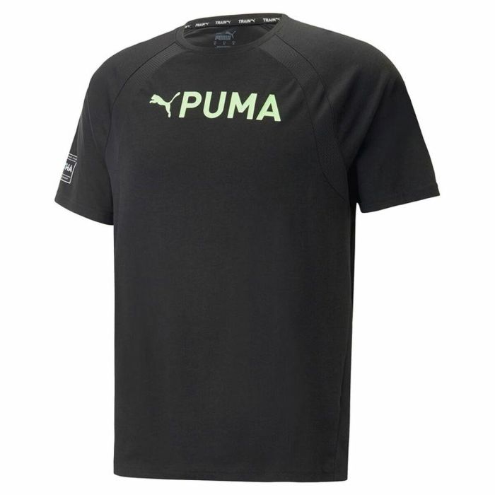 Camiseta de Manga Corta Hombre Puma Ultrabreathe Triblend Negro 0 Camiseta de Manga Corta Hombre Puma Ultrabreathe Triblend Negro 0