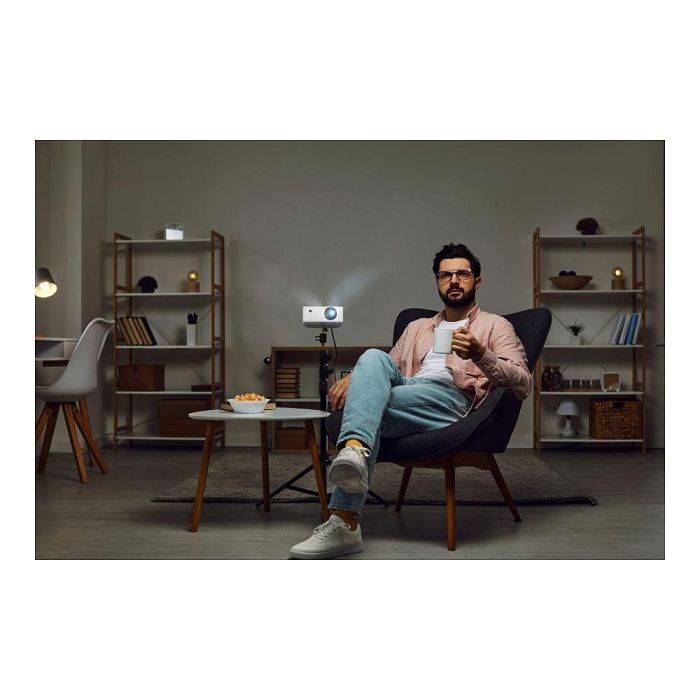 Optoma Proyector ML1080ST Láser RGB Full HD Tiro Corto 1200 Lúmenes DLP Portátil 1kg 20