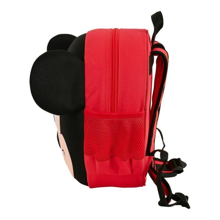 Mochila Infantil 3D Mickey Mouse Clubhouse Rojo Negro (31 x 31 x 10 cm) 2 Mochila Infantil 3D Mickey Mouse Clubhouse Rojo Negro (31 x 31 x 10 cm) 2