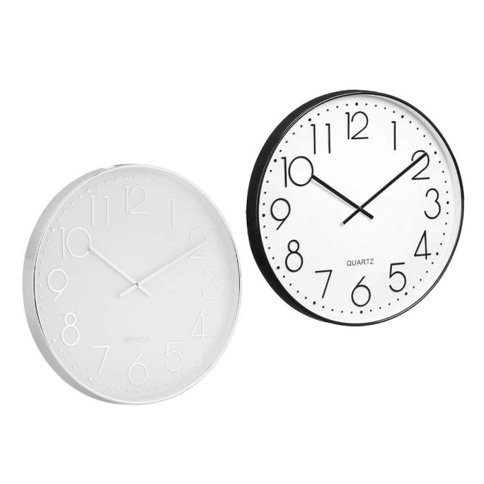 Reloj Redondo 50 Cm Sencillo Surtidos Blanco Y Negro Giftdecor (6 Unidades) 1 Reloj Redondo 50 Cm Sencillo Surtidos Blanco Y Negro Giftdecor (6 Unidades) 1