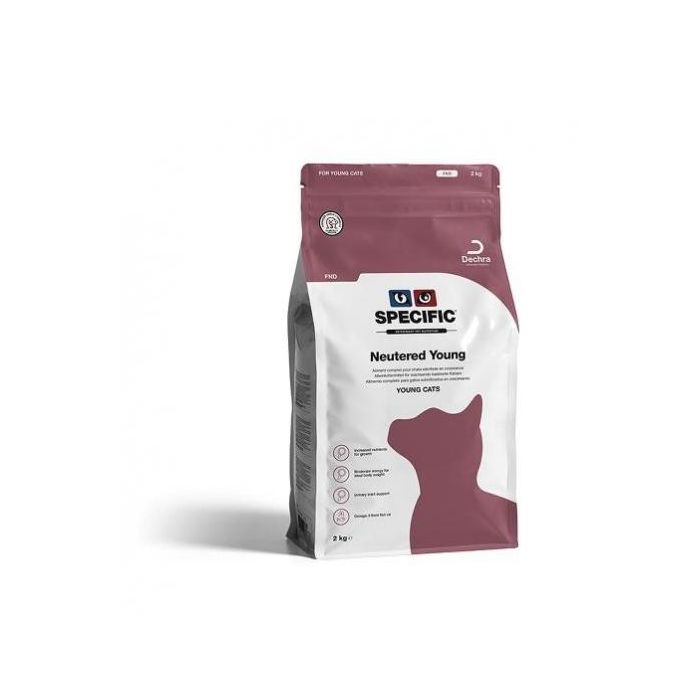 Dechra Alimento Completo para Gatos Castrados Jóvenes Specific, 400 gr